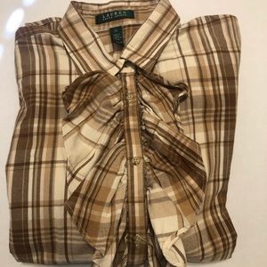 Lauren Ralph Lauren Plaid Button-down Shirt